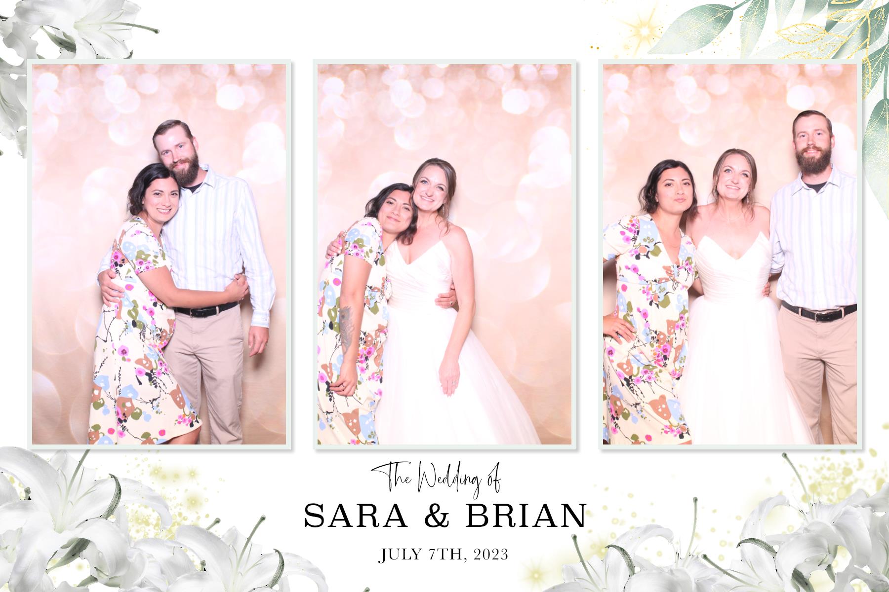 SARA & BRIAN WEDDING STRIP